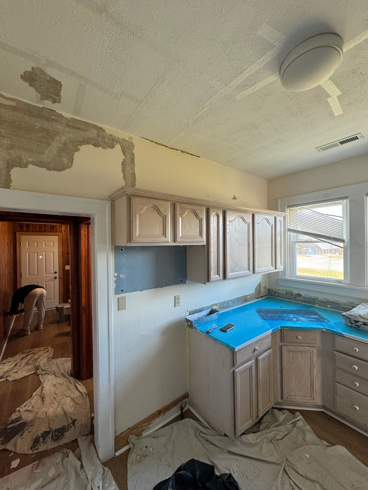 Cabinet Refinishing Project