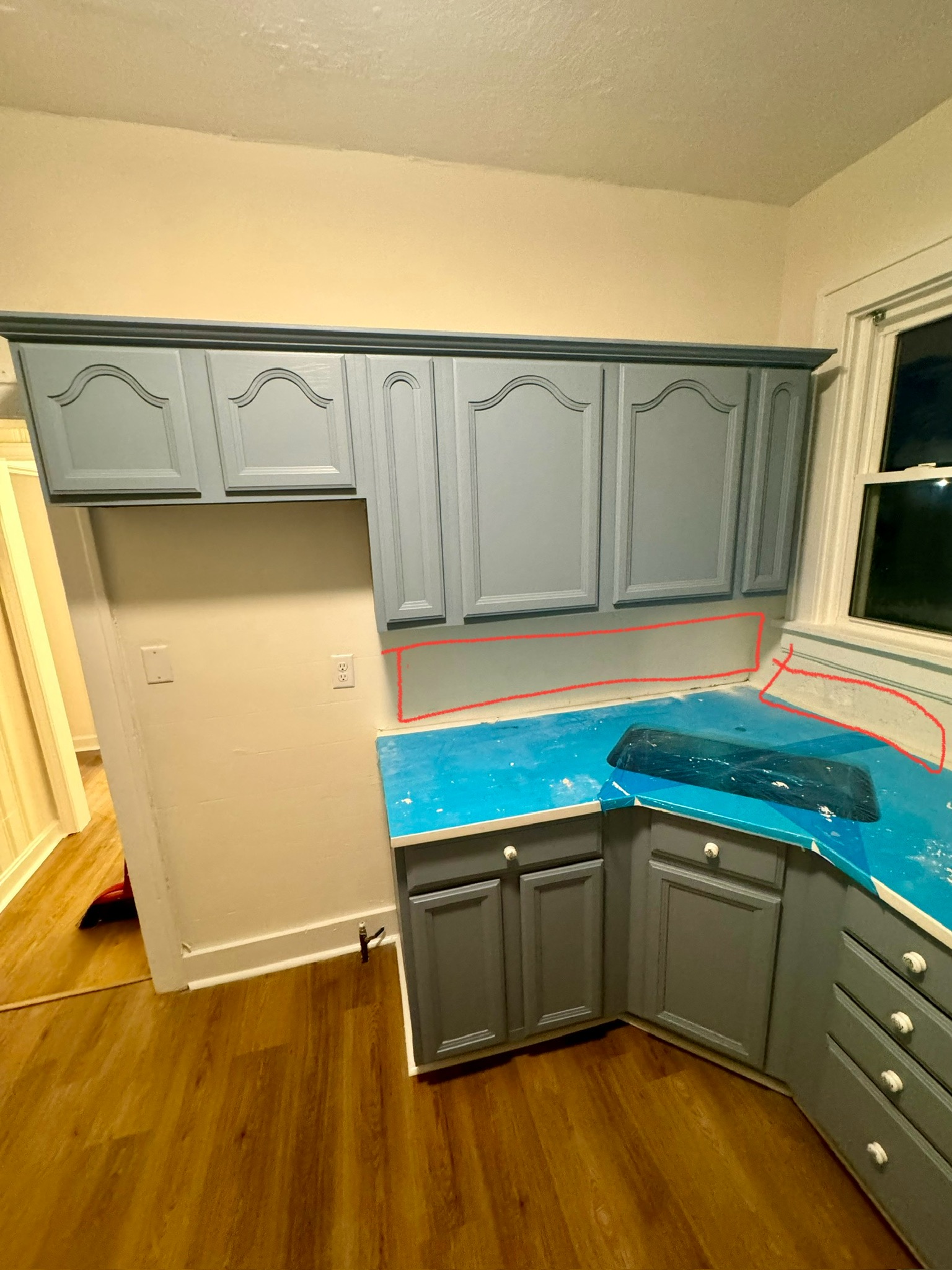 Cabinet Refinishing Project