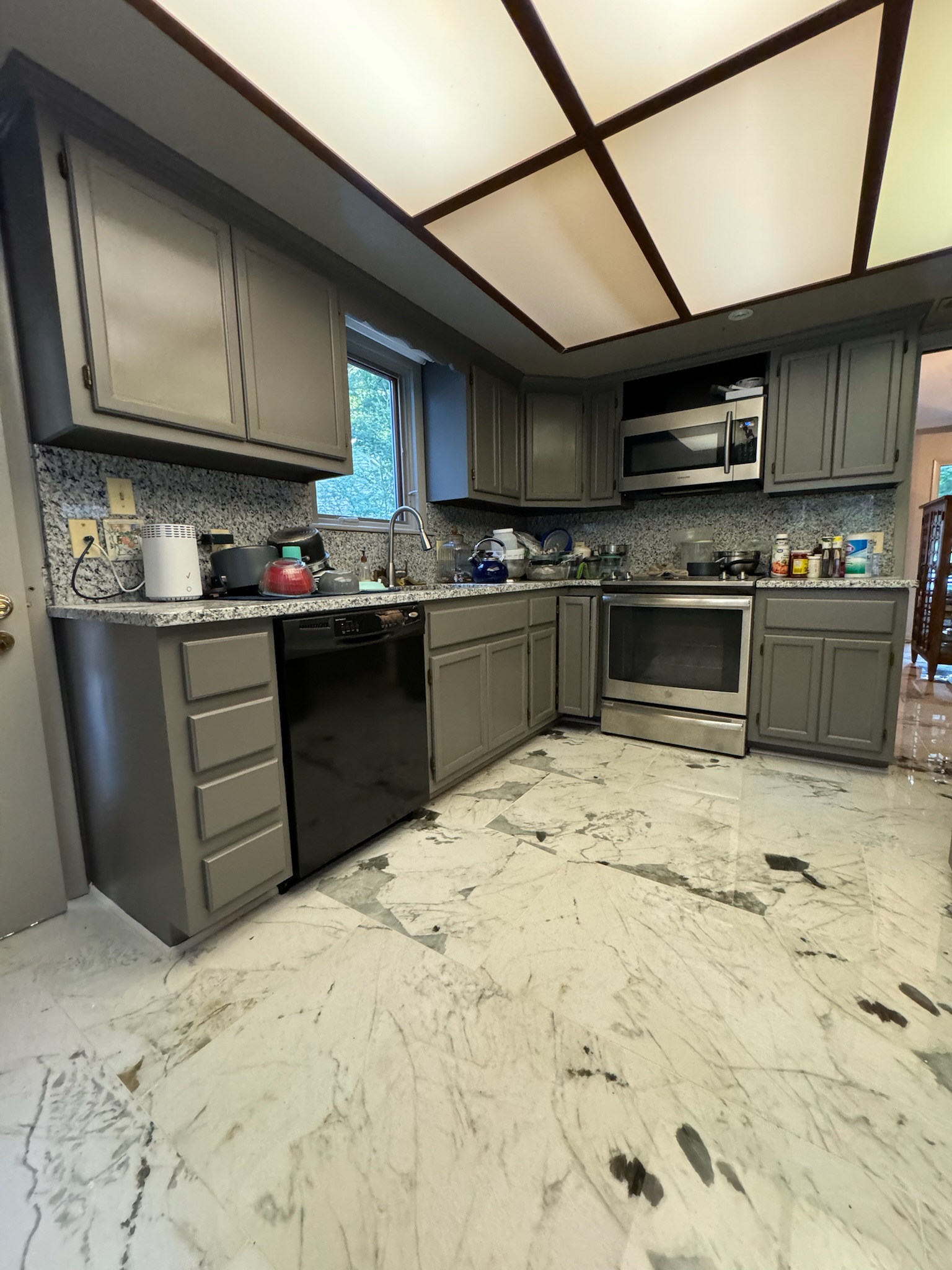 Cabinet Refinishing Project