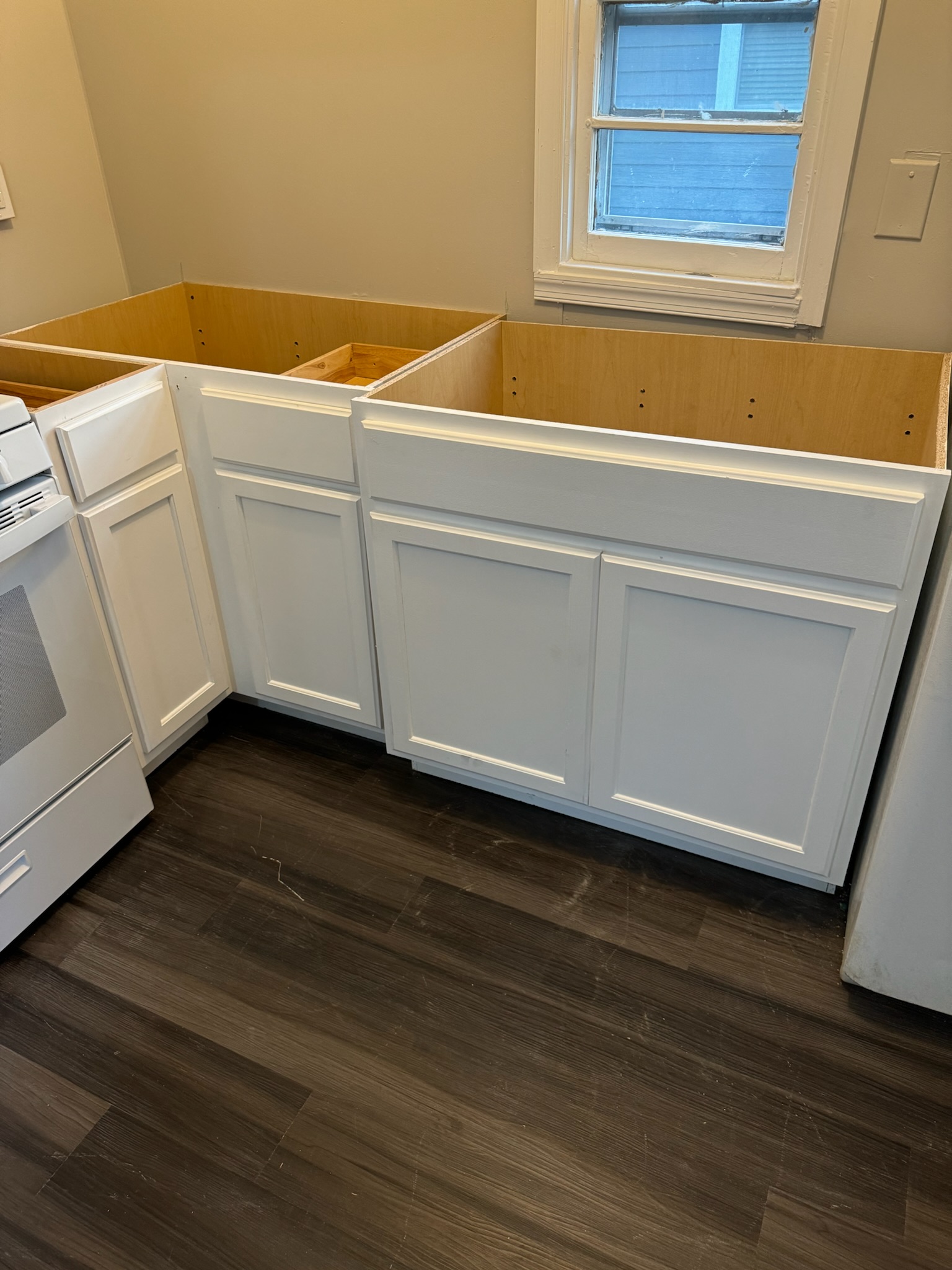 Cabinet Refinishing Project