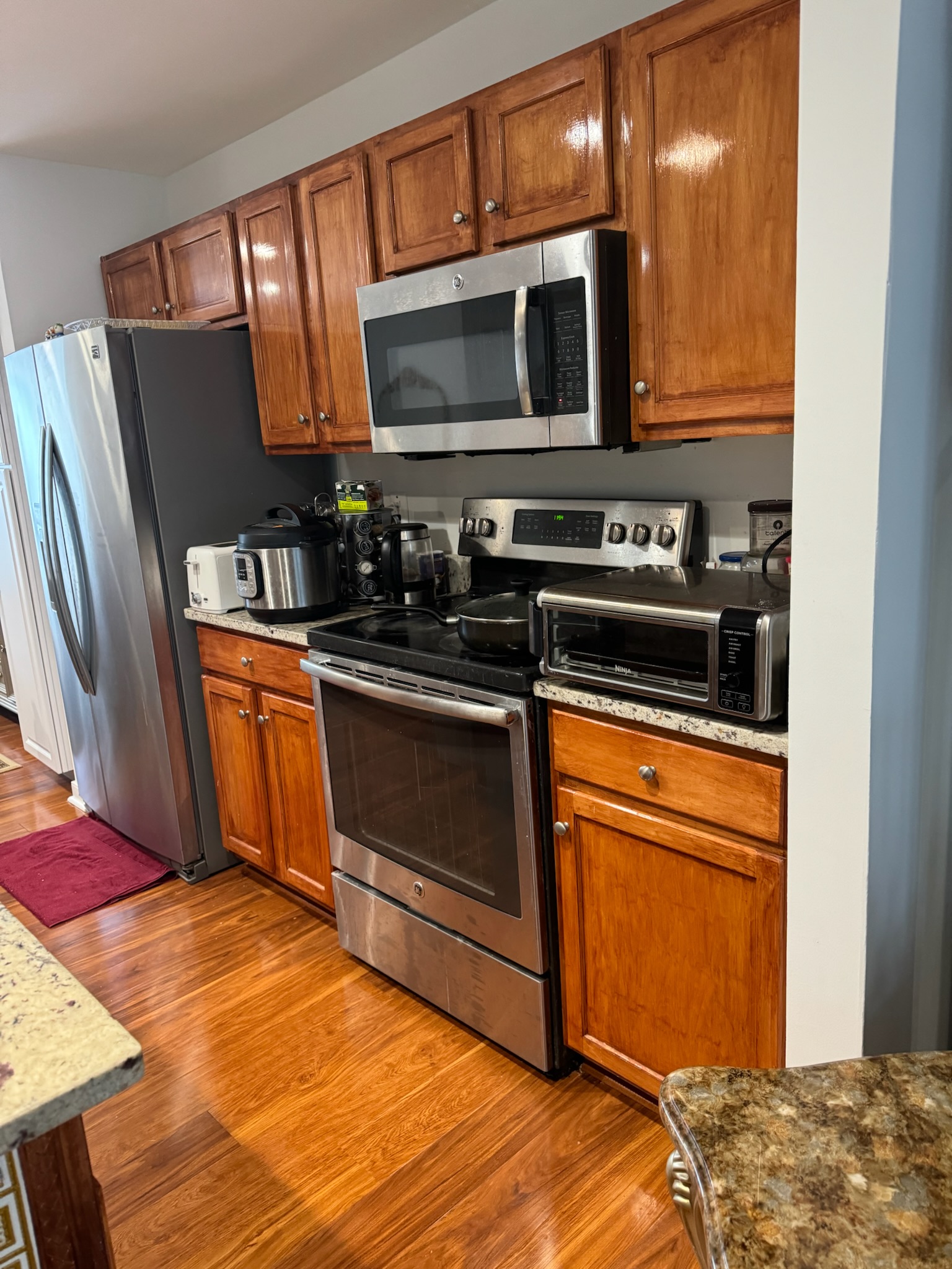 Cabinet Refinishing Project