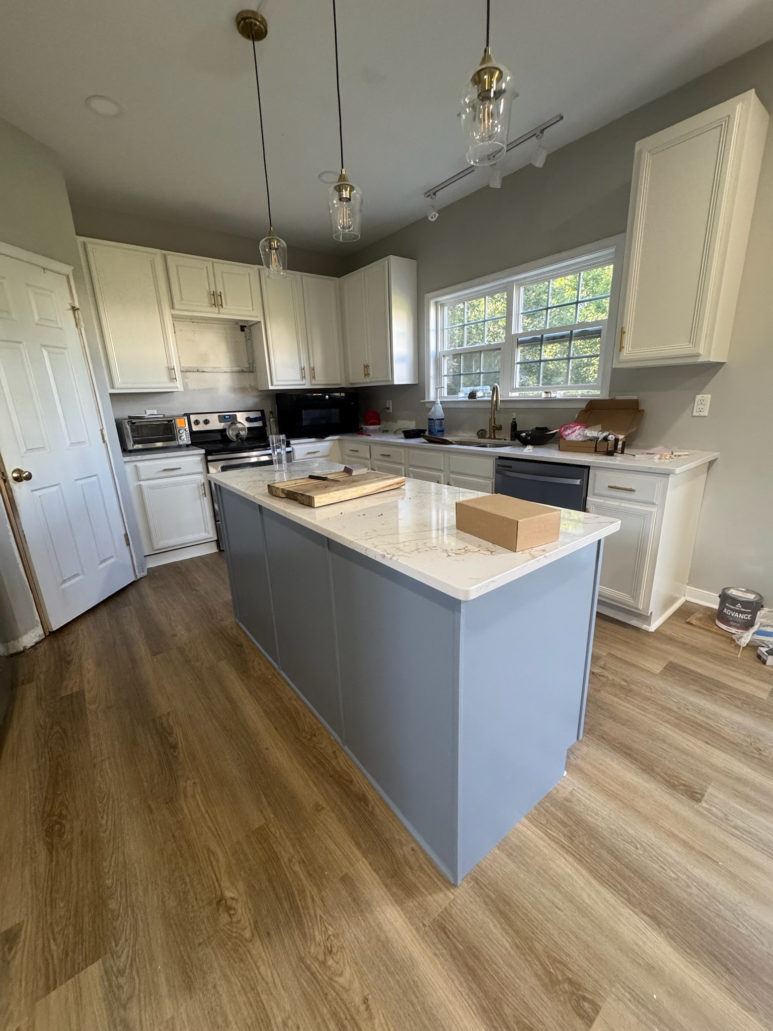 Cabinet Refinishing Project