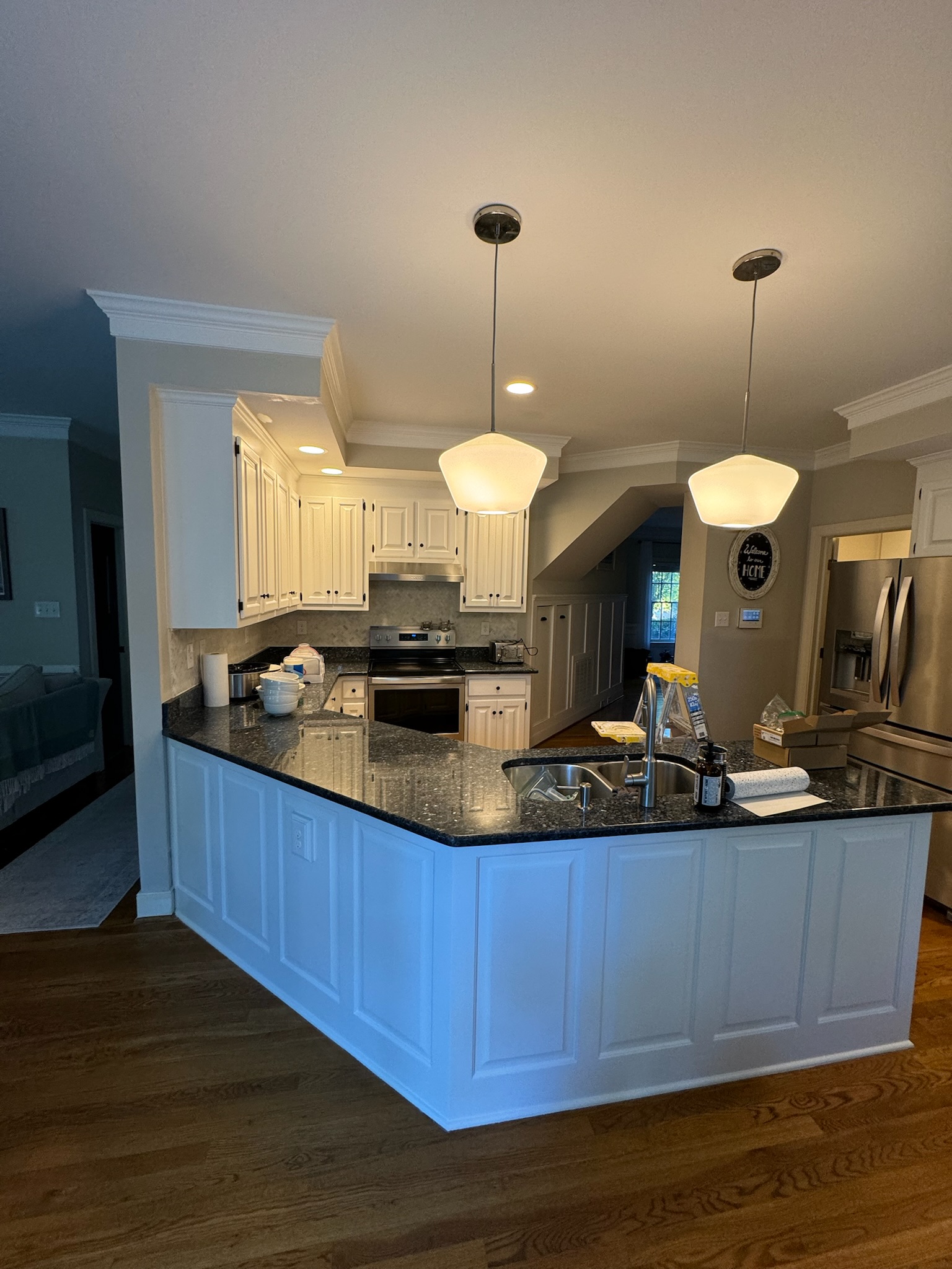 Cabinet Refinishing Project